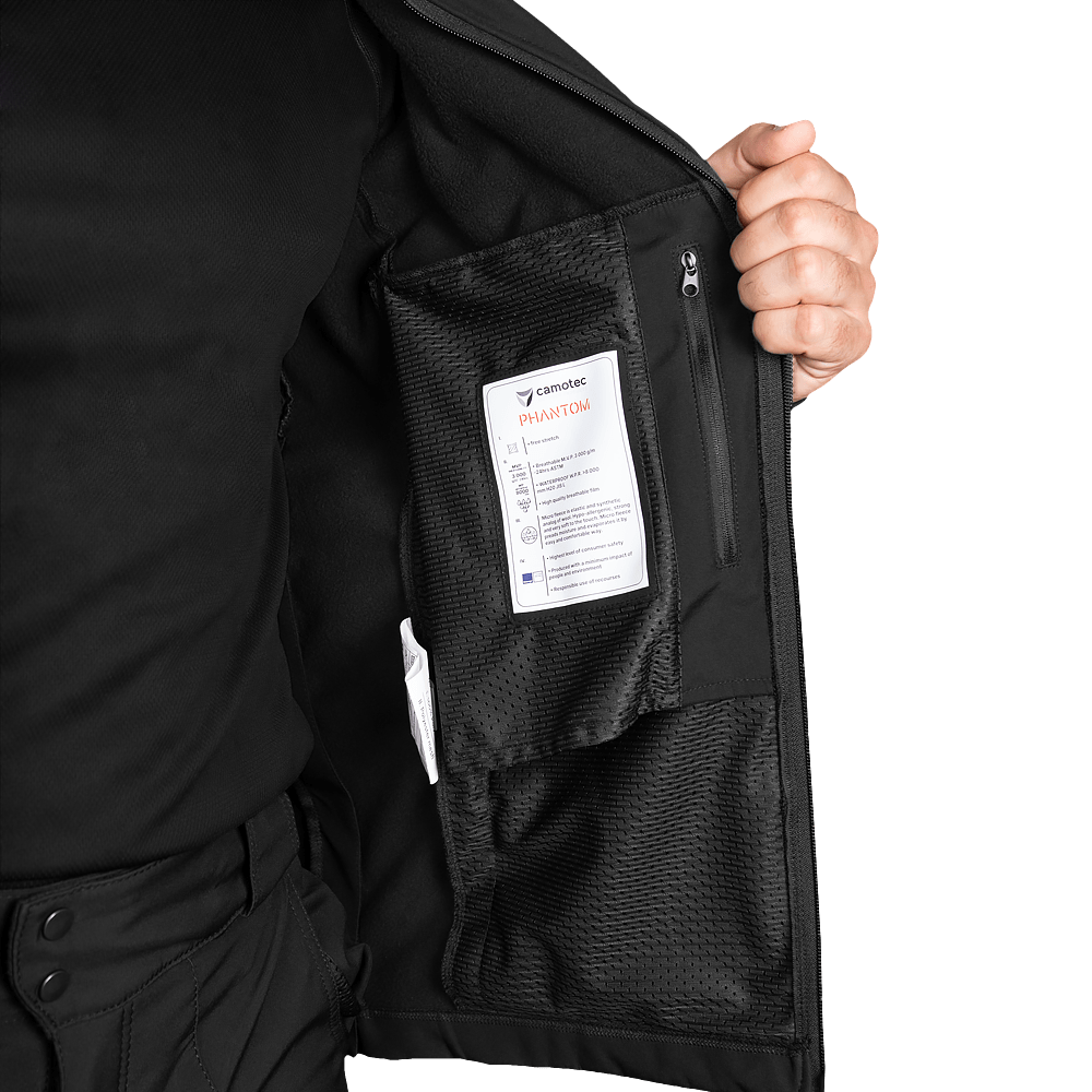 Куртка Phantom SoftShell Чорна (7287)(10)