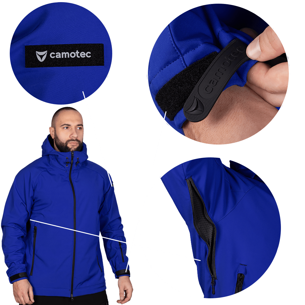 Куртка Rubicon SoftShell Синя (7493)(4)