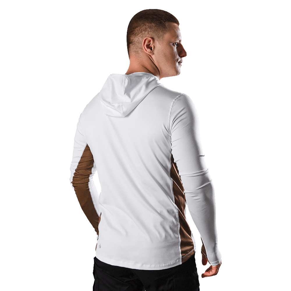 Лонгслів Chiton Air Hood CoolPass SJ Білий (7572)(3)