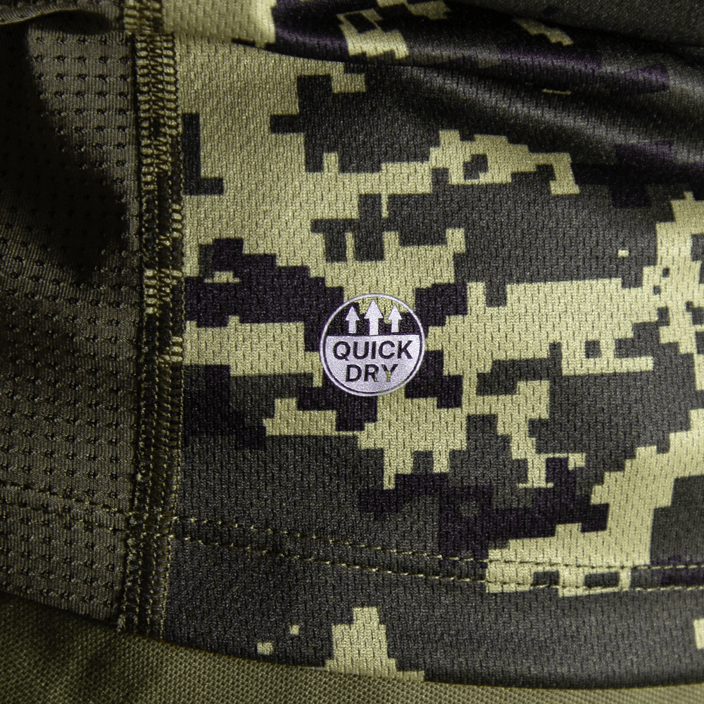 Лонгслів Chiton Air Hood Pixel Green (8063)(7)