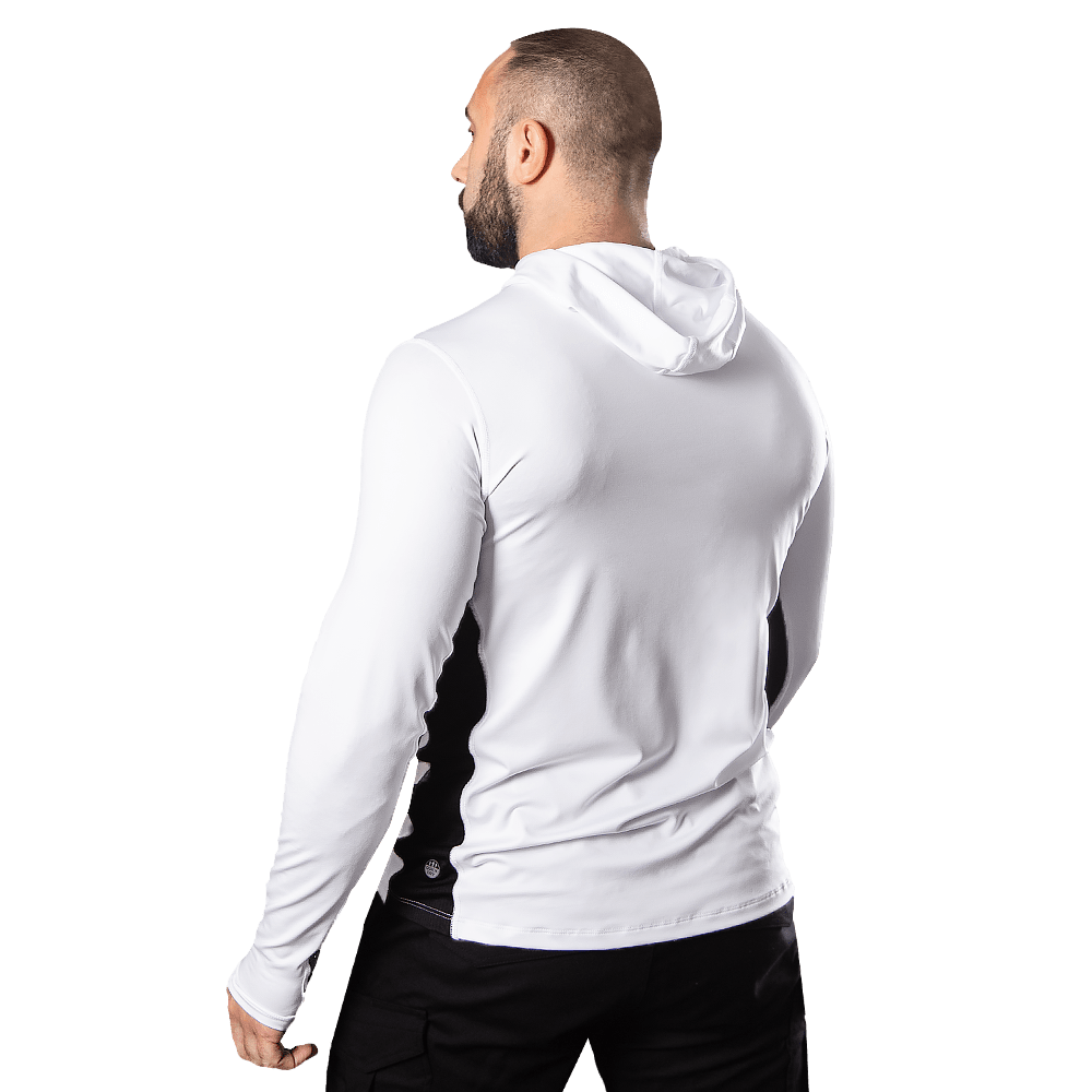 Лонгслів Chiton AirPro Hood Білий (8707)(3)