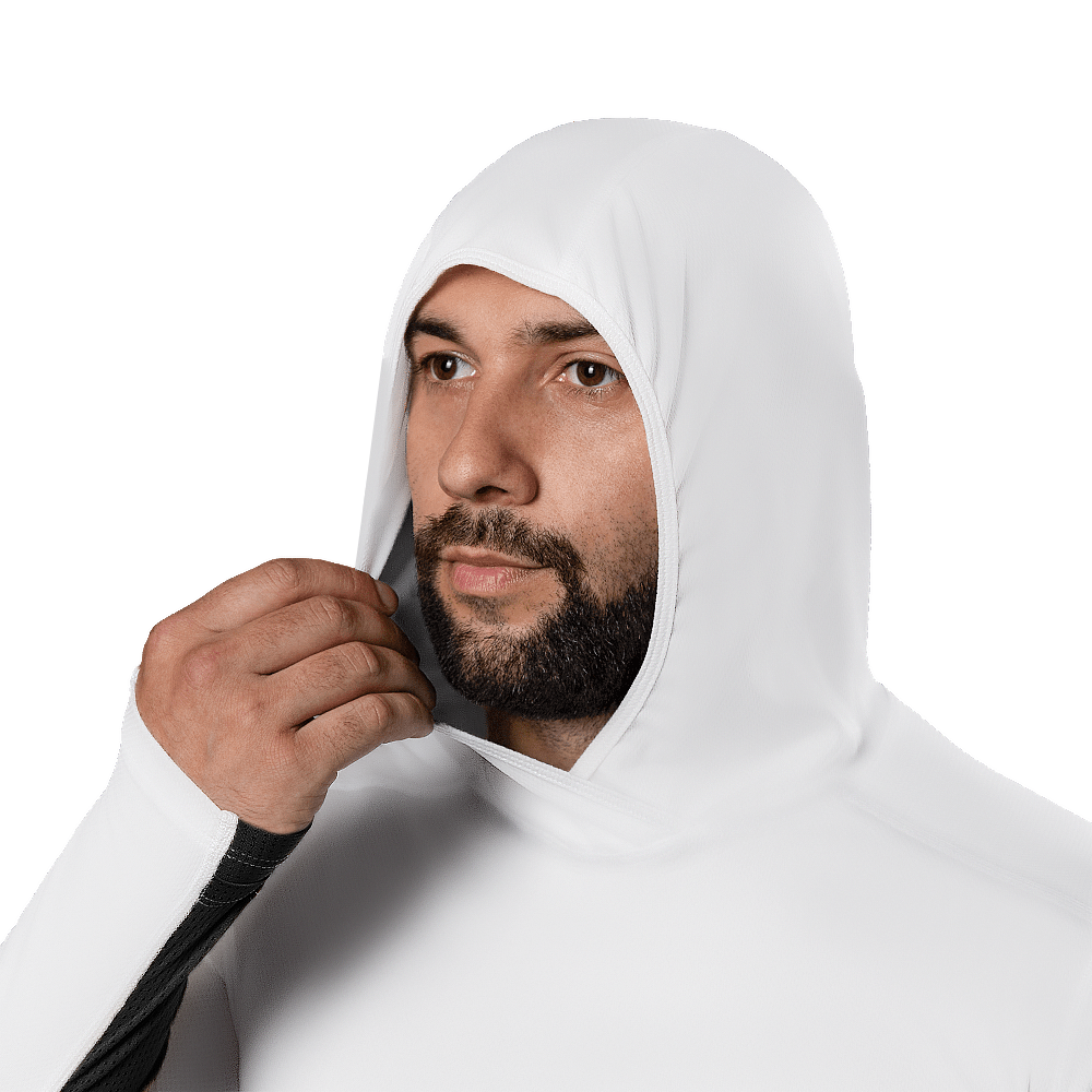 Лонгслів Chiton AirPro Hood Білий (8707)(5)