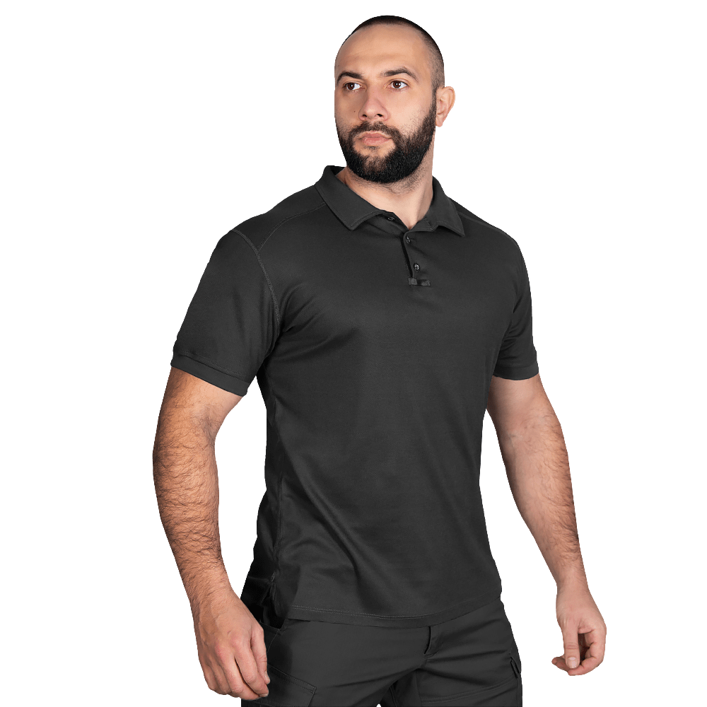 Поло Urban CoolPass Pique LT Чорне (7607)(1)