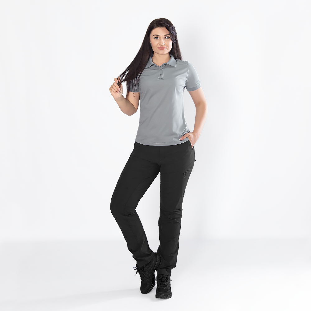 Поло Pani Urban 2.0 CoolPass Pique LT Сіре (8928)(2)