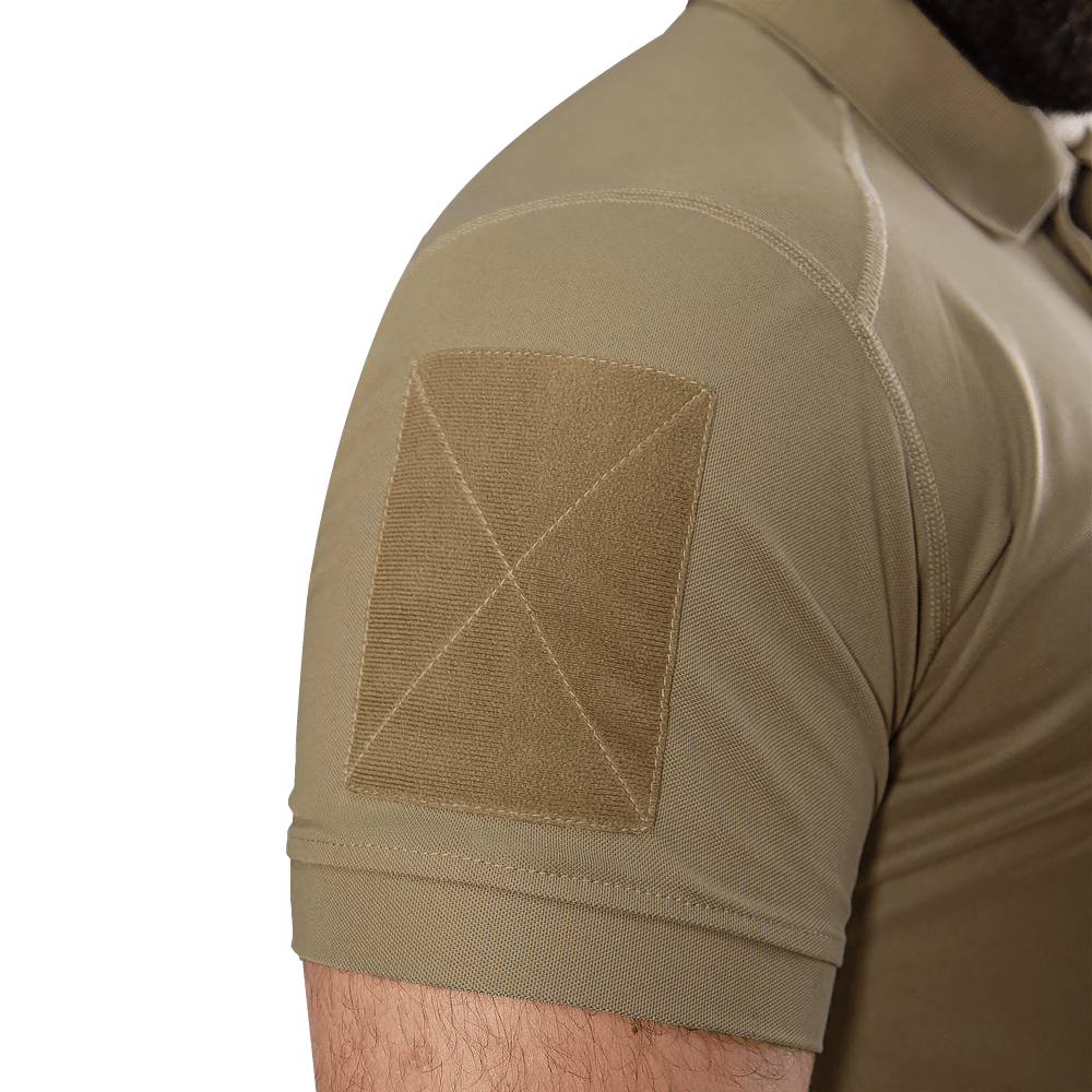 Поло Patrol 2.0 (perf.) CoolPass Pique LT Tan (8938)(8)