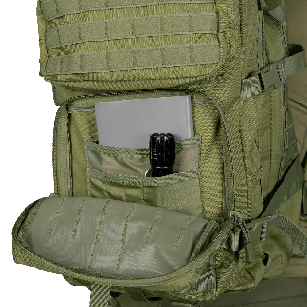 Рюкзак Foray 40л Олива + чохол (8753)(10)