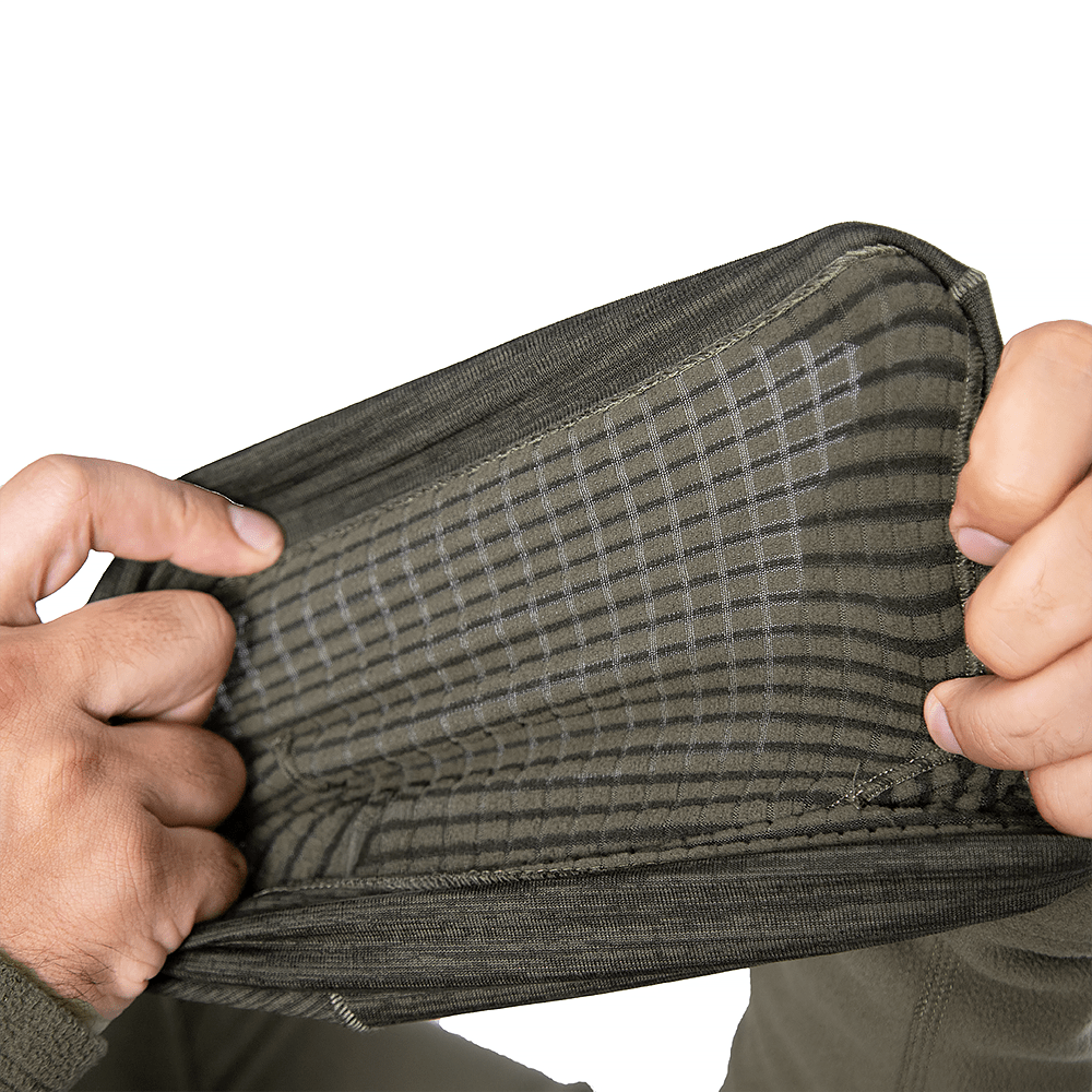 Шапка Beanie 3.0 Polarheat QS Олива меланж (9345)(2)