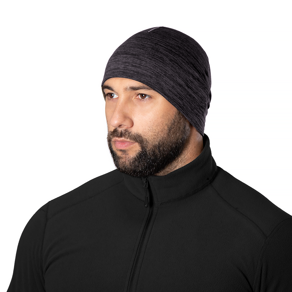 Шапка Beanie 3.0 Polarheat QS Сіра меланж (9346)(1)