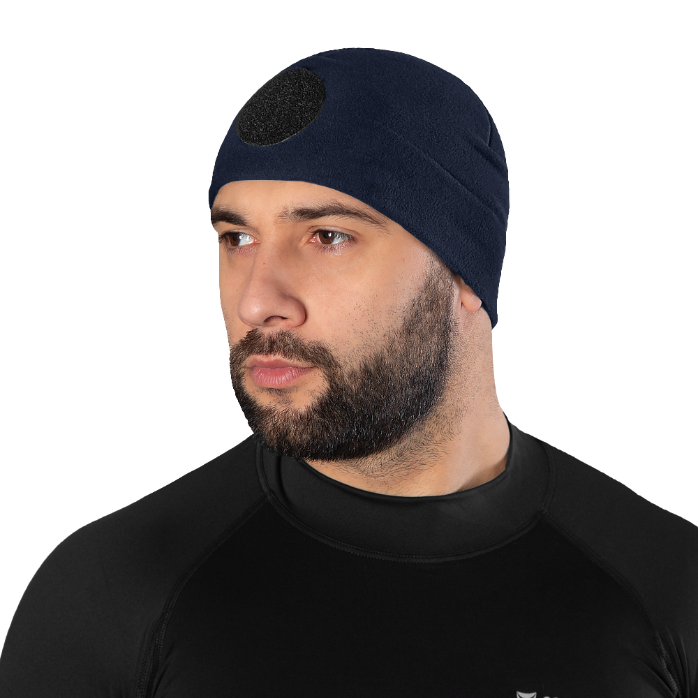 Шапка Beanie 3.0 Police Himatec 100 Темно-синя (9495)(1)