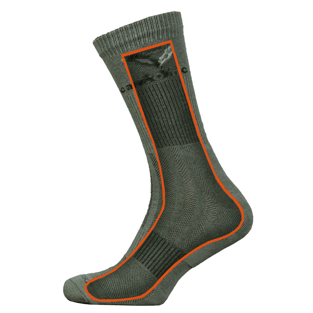 Шкарпетки MidAir Pro+ Хакі (7055)(3)