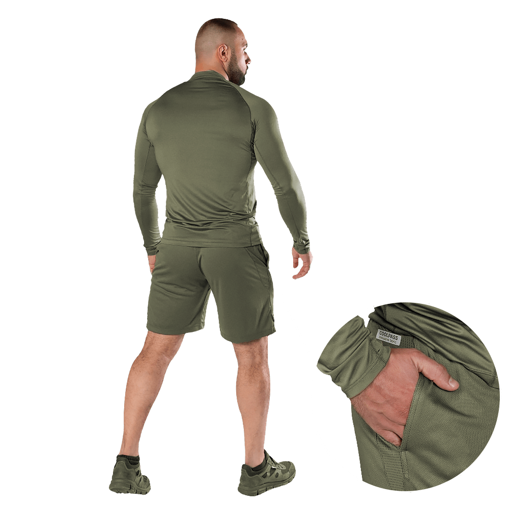 Шорти AeroFit Олива (7989)(3)