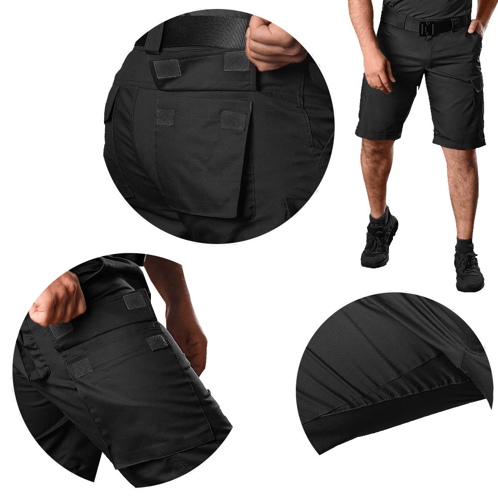 Шорти Ranger Twill(50/50) Чорні (8130)(3)