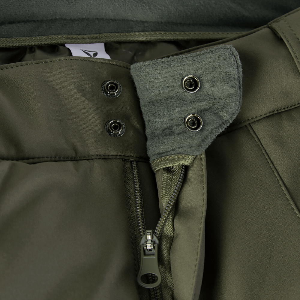 Зимові штани SoftShell Олива (6614)(7)