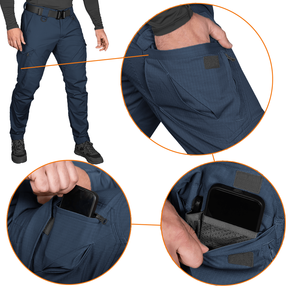 Штани Герць Rip-Stop Stretch Темно-сині (7941)(4)