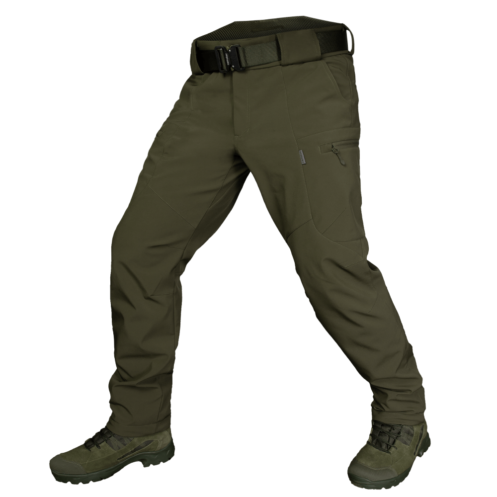 Штани SoftShell Mesh Олива (7307)(1)