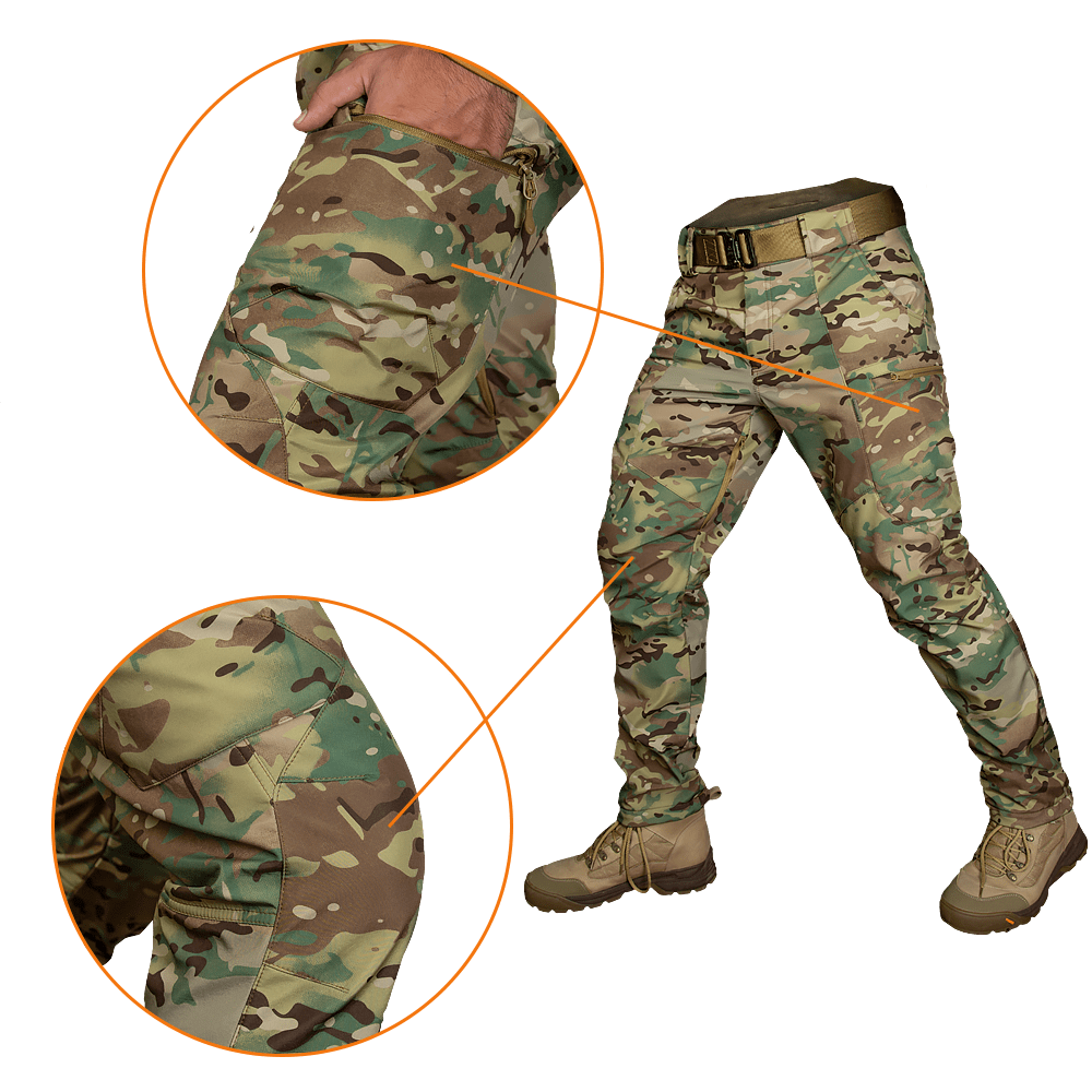 Штани SoftShell Vent Multicam (7276)(4)