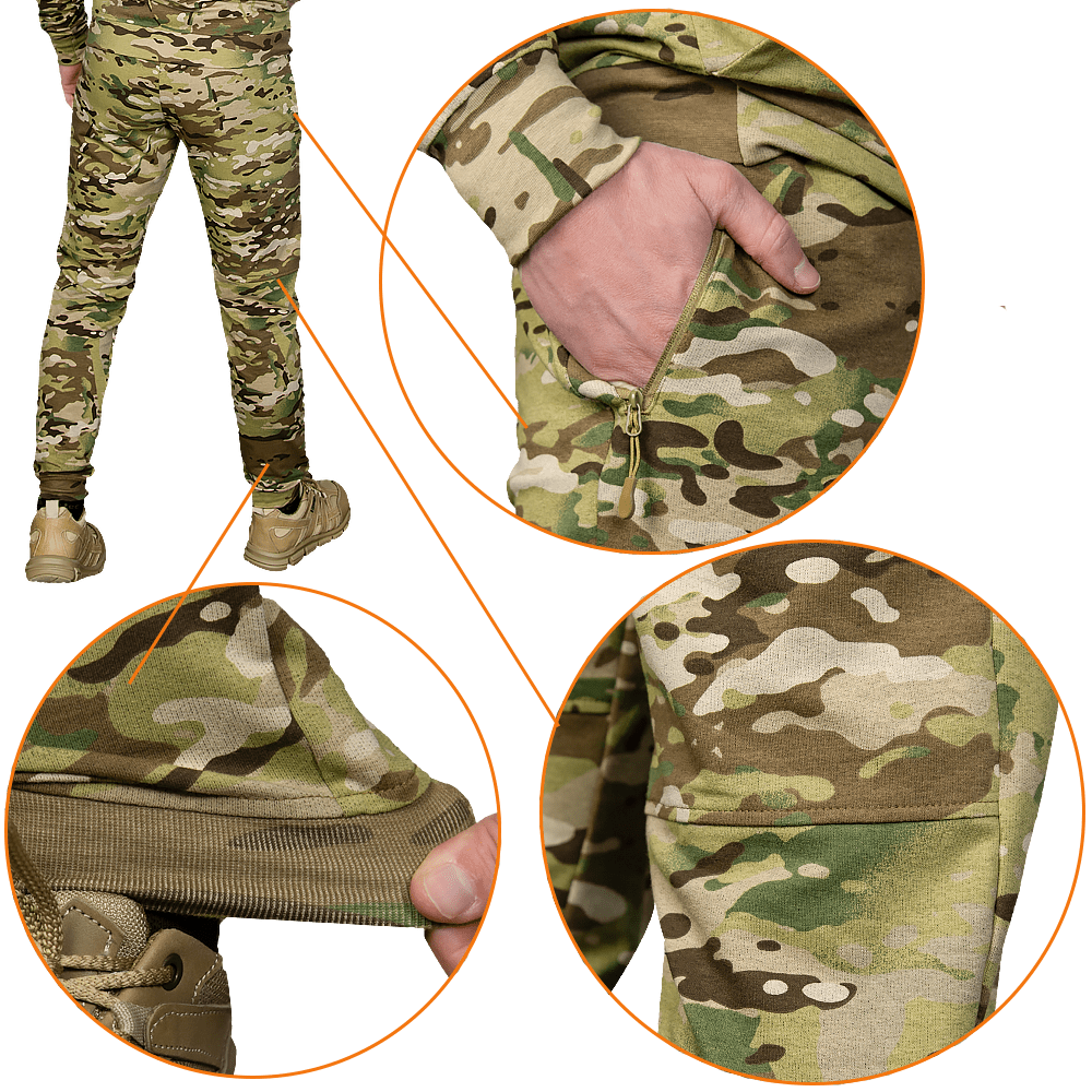 Спортивний костюм Basic Zip Multicam (7982)(4)