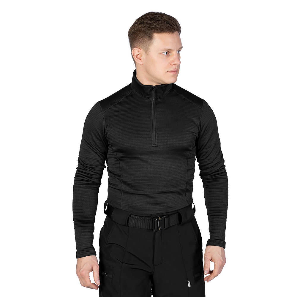 Термокофта LVL2 Hawk Polarheat QS Чорна (9397)(1)