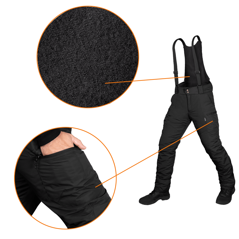 Зимові штани Patrol Nylon Taslan Чорні (7357)(4)