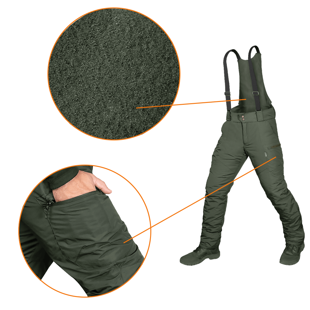 Зимові штани Patrol Nylon Taslan Олива (7355)(4)